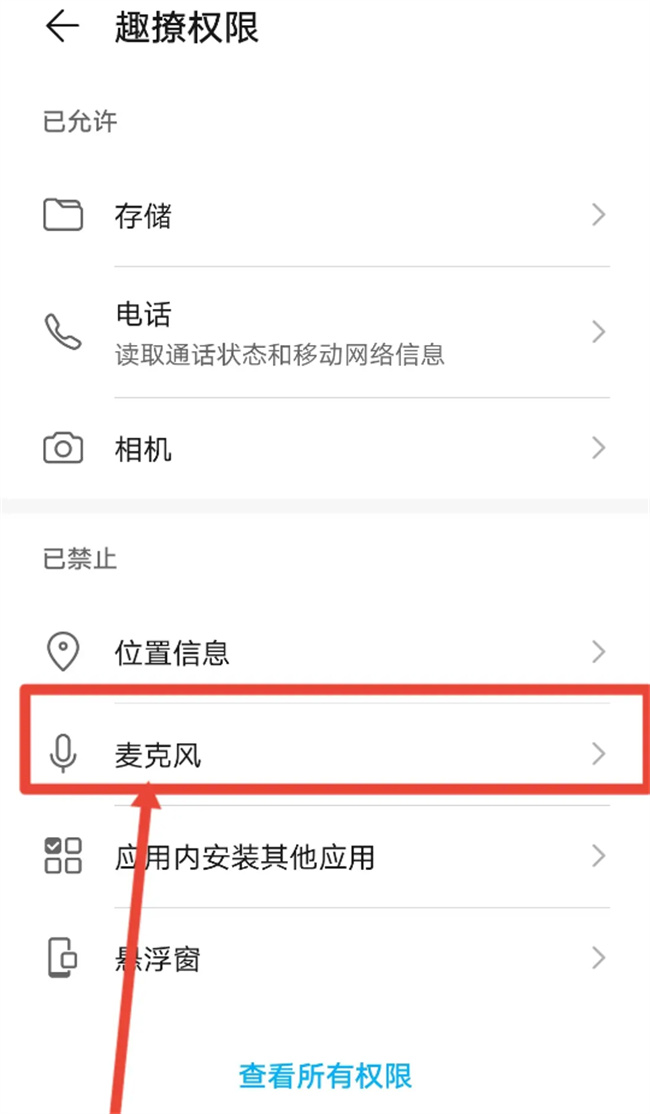 如何在趣撩开启麦克风权限 趣撩麦克风权限怎么开启